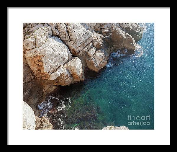 The Deep Blue Sea - Dubrovnik, Croatia - Framed Print