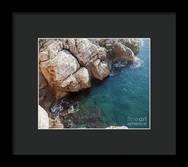 The Deep Blue Sea - Dubrovnik, Croatia - Framed Print