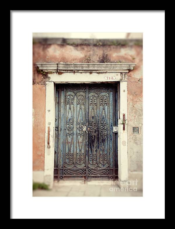 Venice Italy Doors I - Framed Print