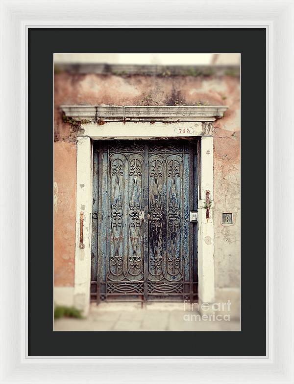 Venice Italy Doors I - Framed Print