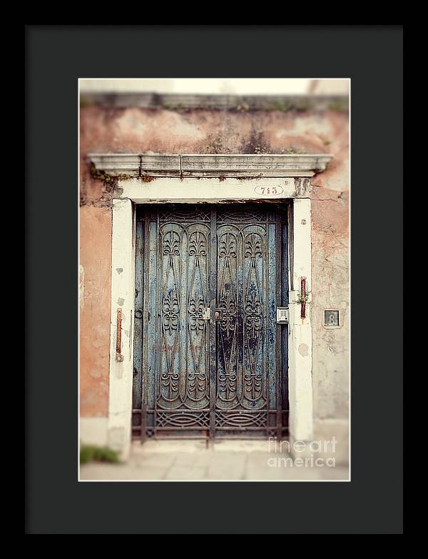 Venice Italy Doors I - Framed Print