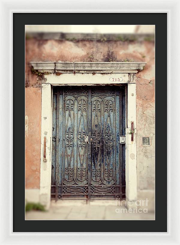 Venice Italy Doors I - Framed Print