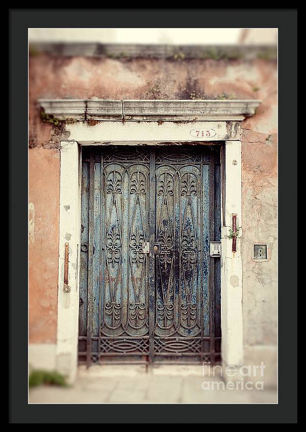 Venice Italy Doors I - Framed Print