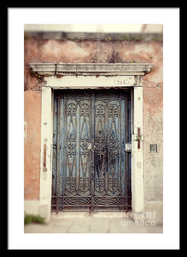 Venice Italy Doors I - Framed Print