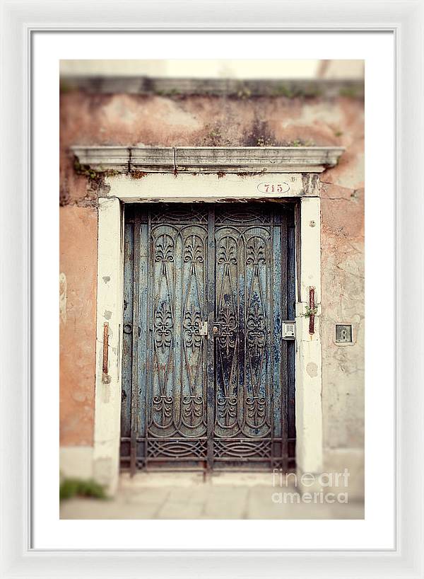 Venice Italy Doors I - Framed Print