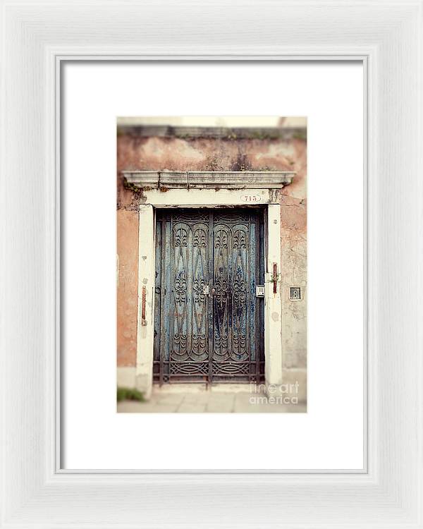Venice Italy Doors I - Framed Print
