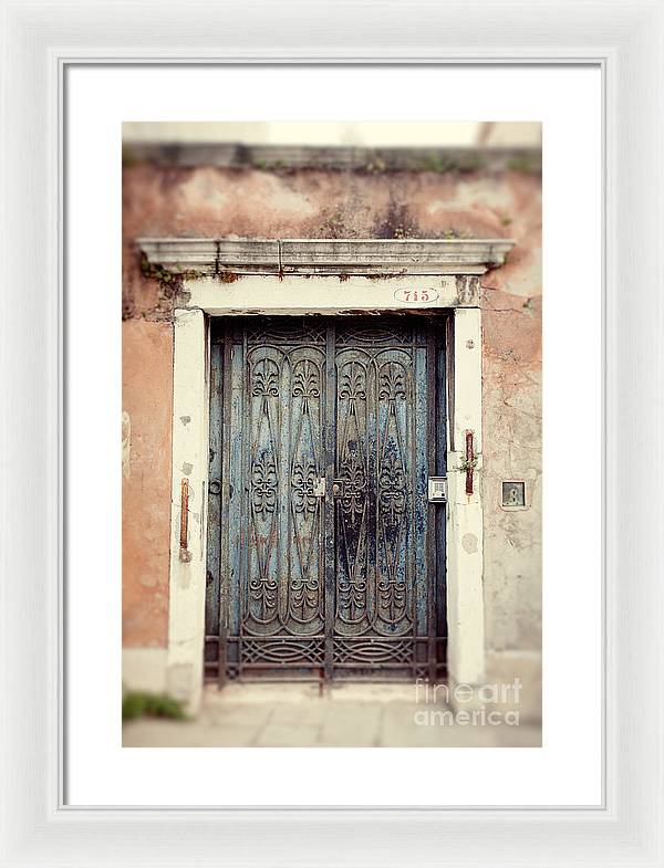 Venice Italy Doors I - Framed Print
