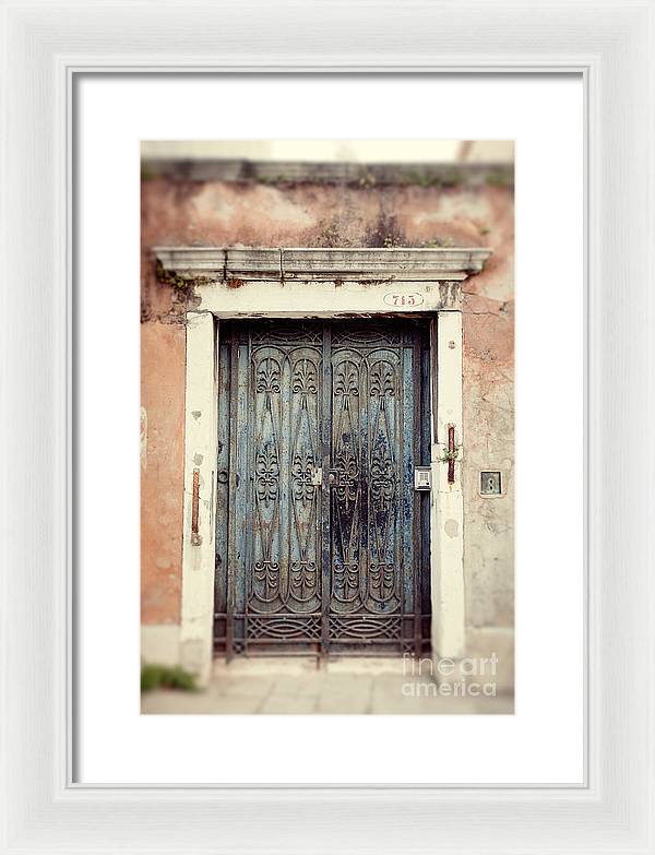 Venice Italy Doors I - Framed Print
