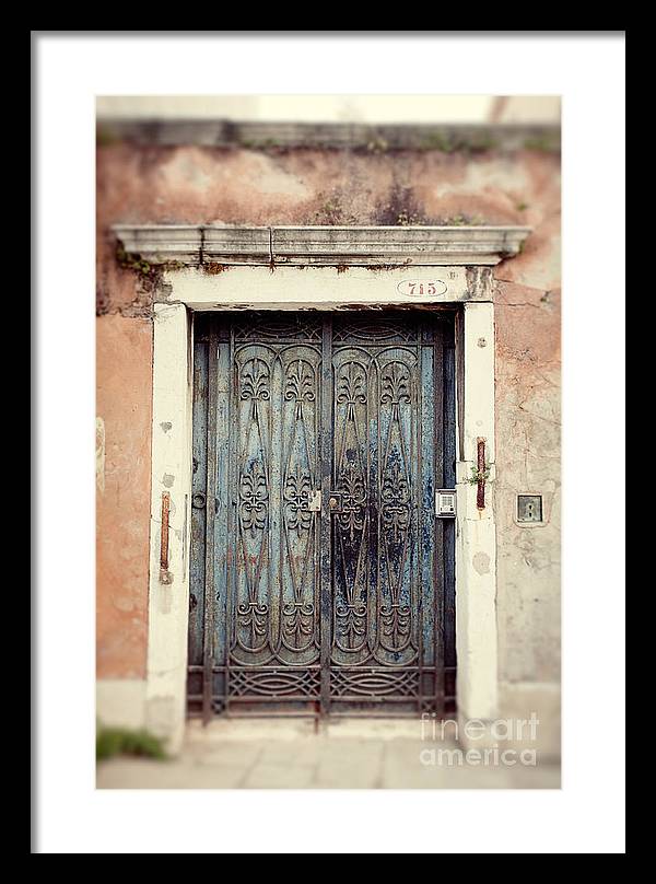 Venice Italy Doors I - Framed Print