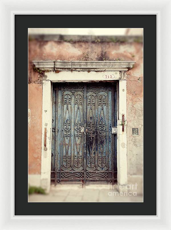 Venice Italy Doors I - Framed Print