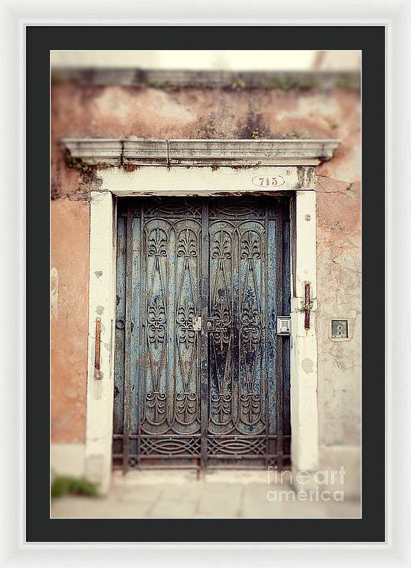Venice Italy Doors I - Framed Print