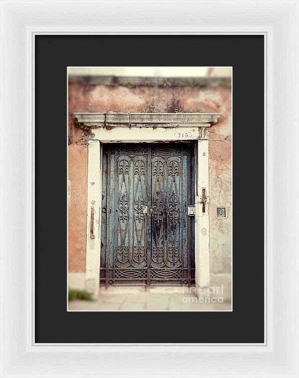 Venice Italy Doors I - Framed Print