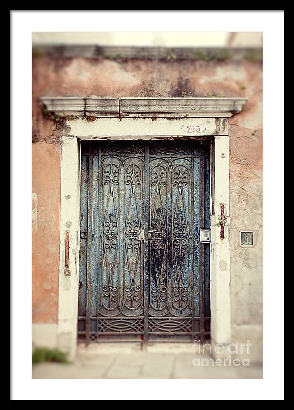 Venice Italy Doors I - Framed Print