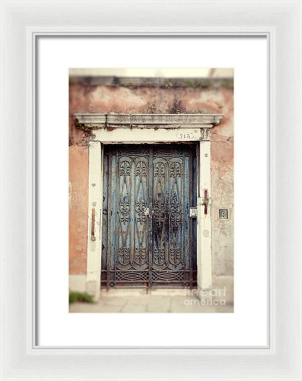 Venice Italy Doors I - Framed Print