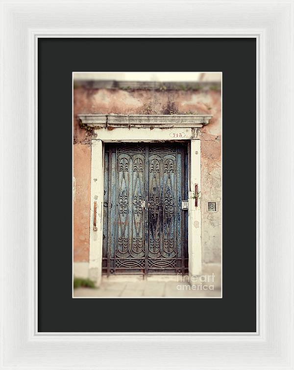 Venice Italy Doors I - Framed Print