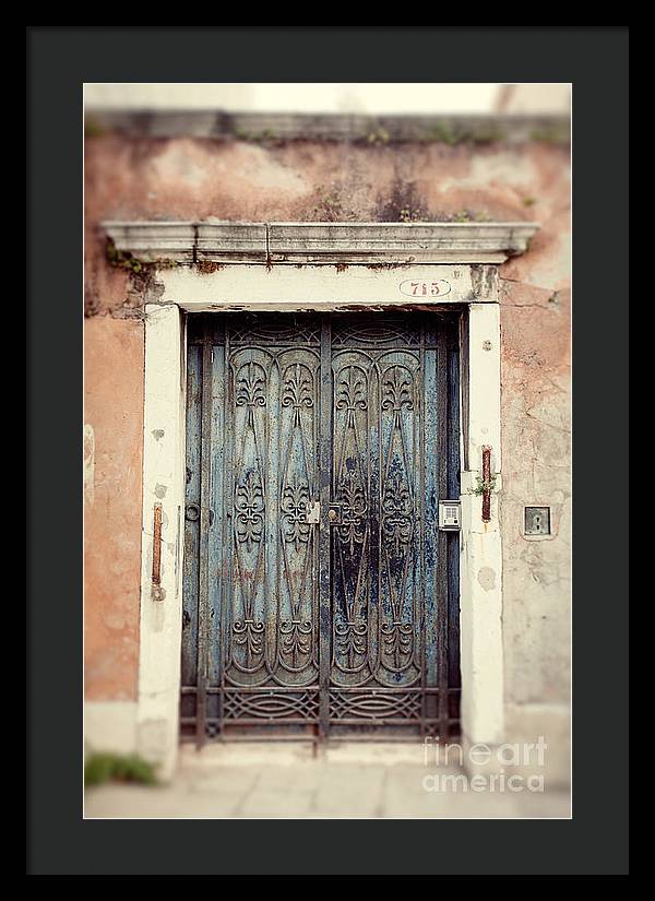 Venice Italy Doors I - Framed Print