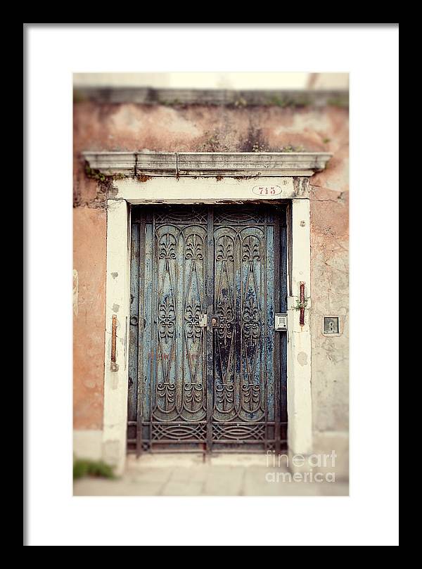Venice Italy Doors I - Framed Print
