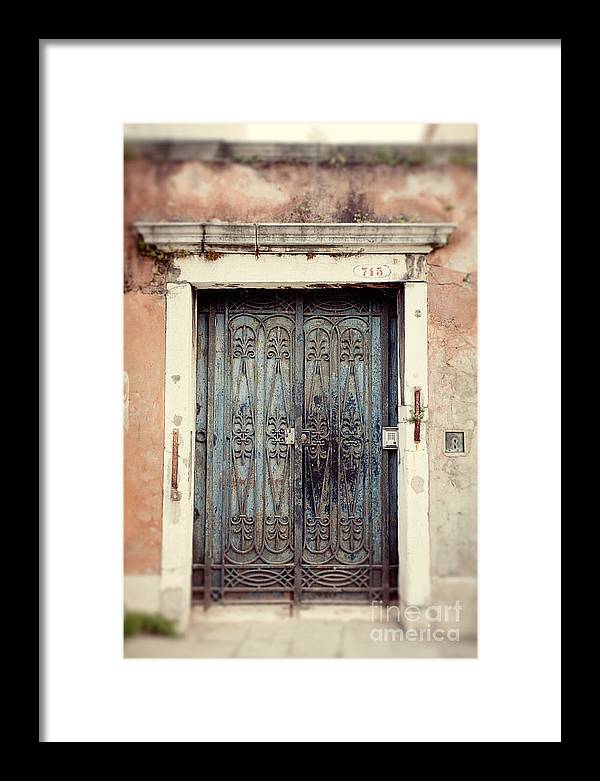 Venice Italy Doors I - Framed Print