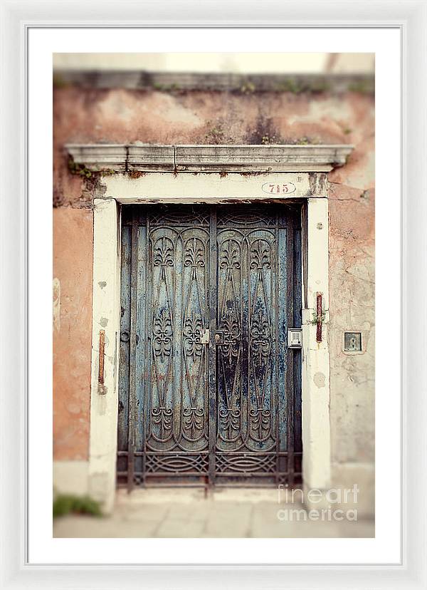 Venice Italy Doors I - Framed Print
