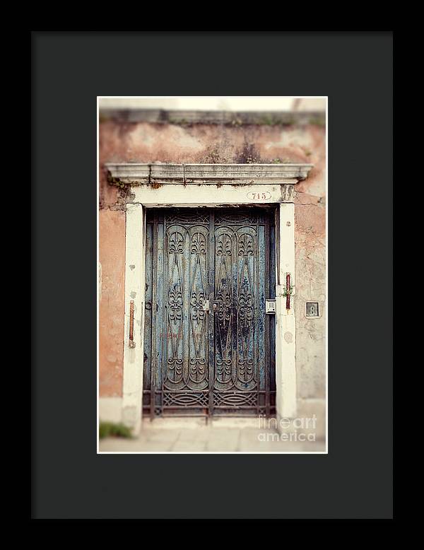 Venice Italy Doors I - Framed Print