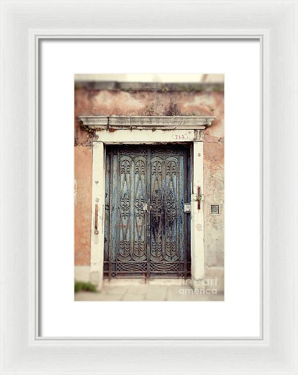 Venice Italy Doors I - Framed Print