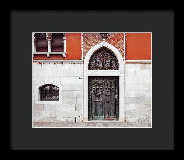 Venice Italy Doors II - Framed Print