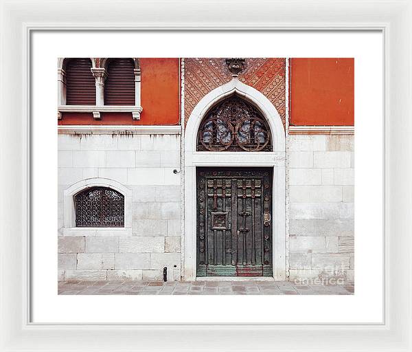 Venice Italy Doors II - Framed Print