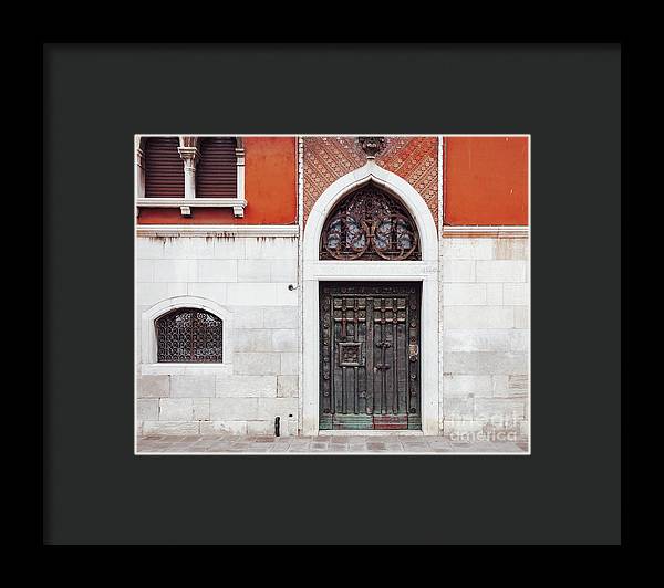 Venice Italy Doors II - Framed Print