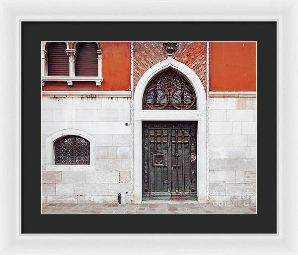 Venice Italy Doors II - Framed Print