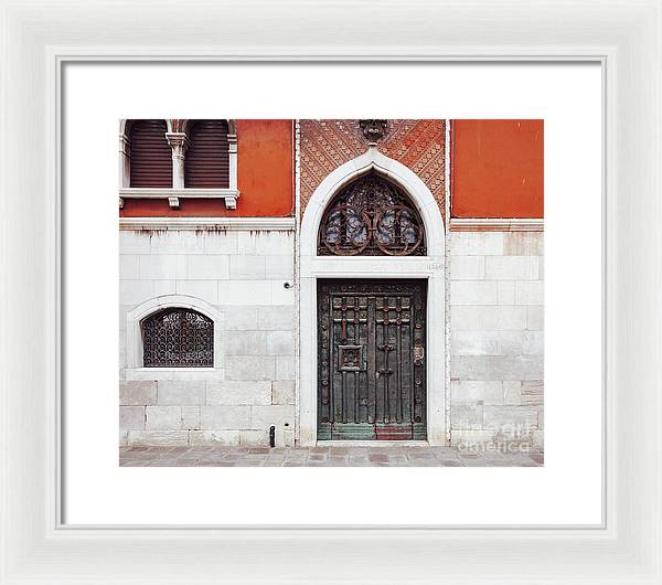Venice Italy Doors II - Framed Print