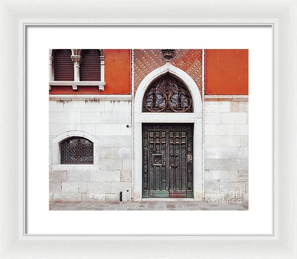 Venice Italy Doors II - Framed Print