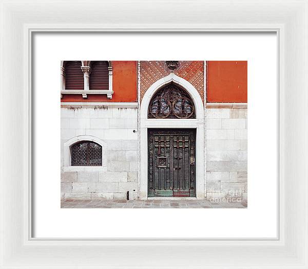 Venice Italy Doors II - Framed Print