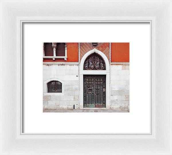 Venice Italy Doors II - Framed Print