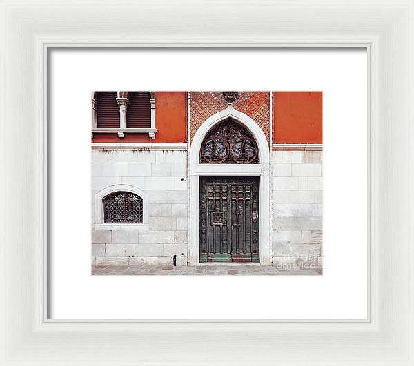 Venice Italy Doors II - Framed Print