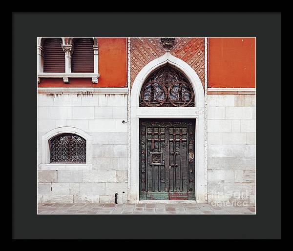 Venice Italy Doors II - Framed Print