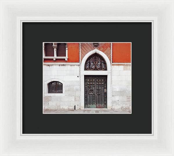 Venice Italy Doors II - Framed Print