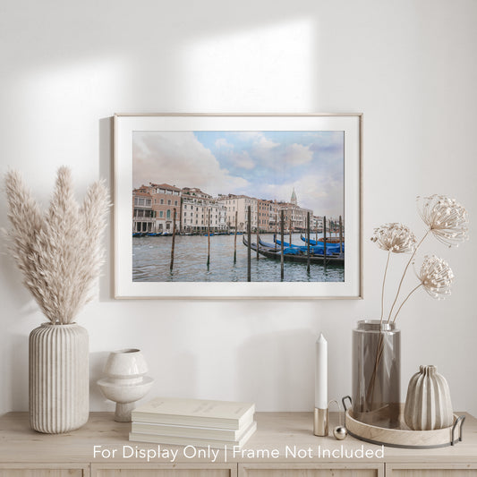 The Grand Canal | Venice Italy Photography Print