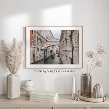 Bridge of Sighs | Venice Italy Landscape Print