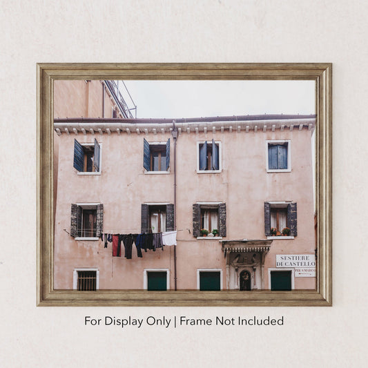 Sestiere di Castello | Venice Italy Unframed Photograph or Canvas