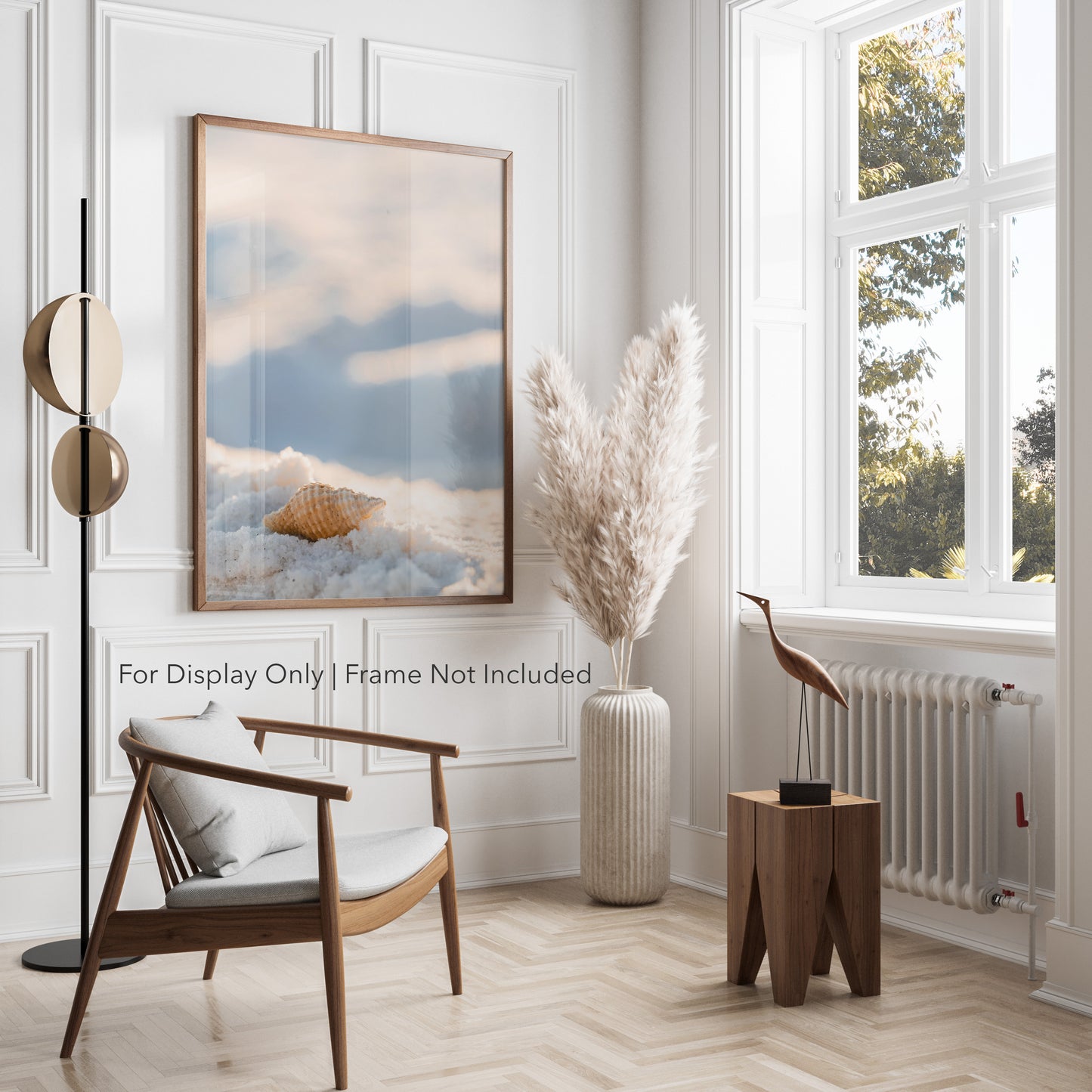 Seashell on the Sand – Coastal Beach Photography Print or Canvas Wall Art