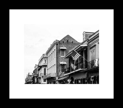 St Peter Street | New Orleans Black and White Photography