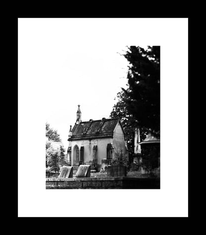 Oakland Mausoleum | Black and White Atlanta Georgia Photography