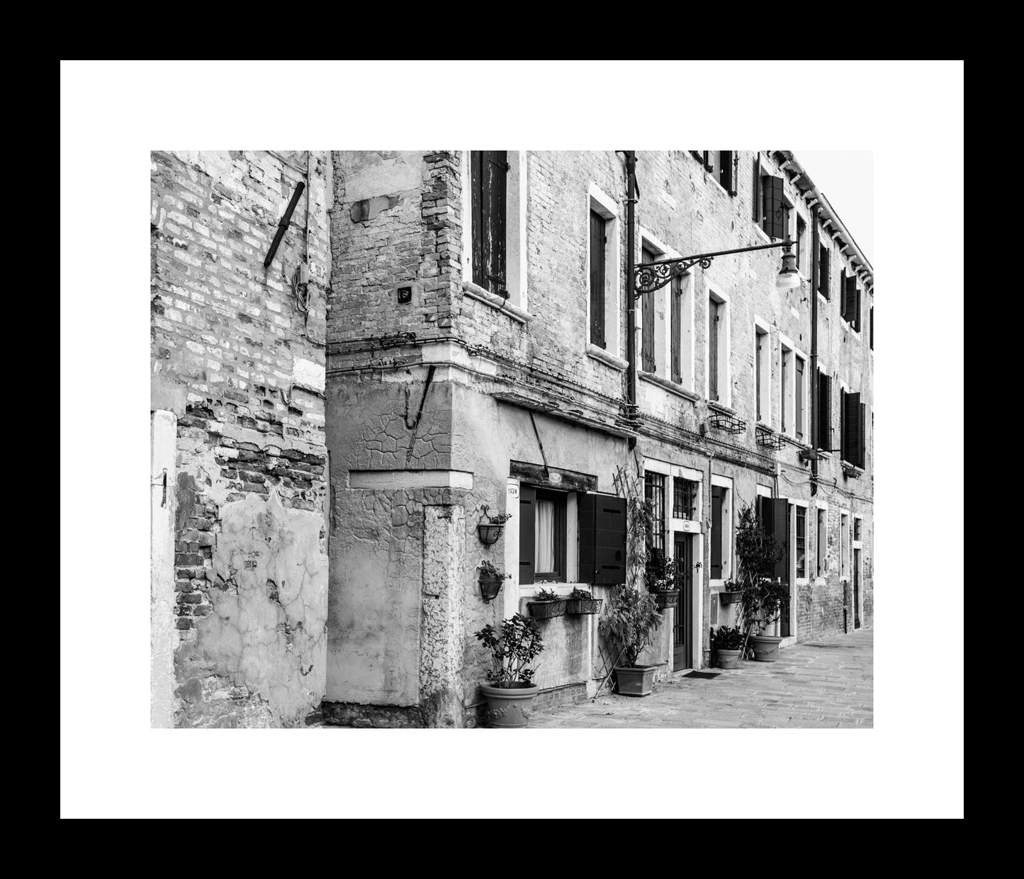 Take A Stroll in Black and White | Venice Italy Architecture Photography