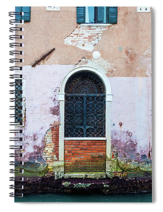 Arched Doorway - Spiral Notebook