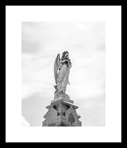 NOLA Angel 1 | Black and White New Orleans Photography