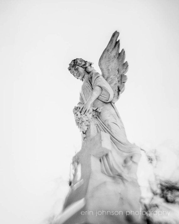 Black and White Angel No 5 | New Orleans Louisiana