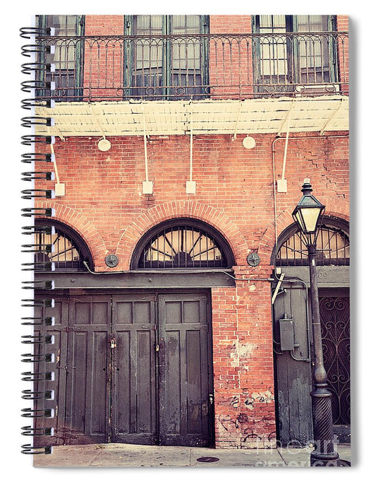 Black Doors - Spiral Notebook