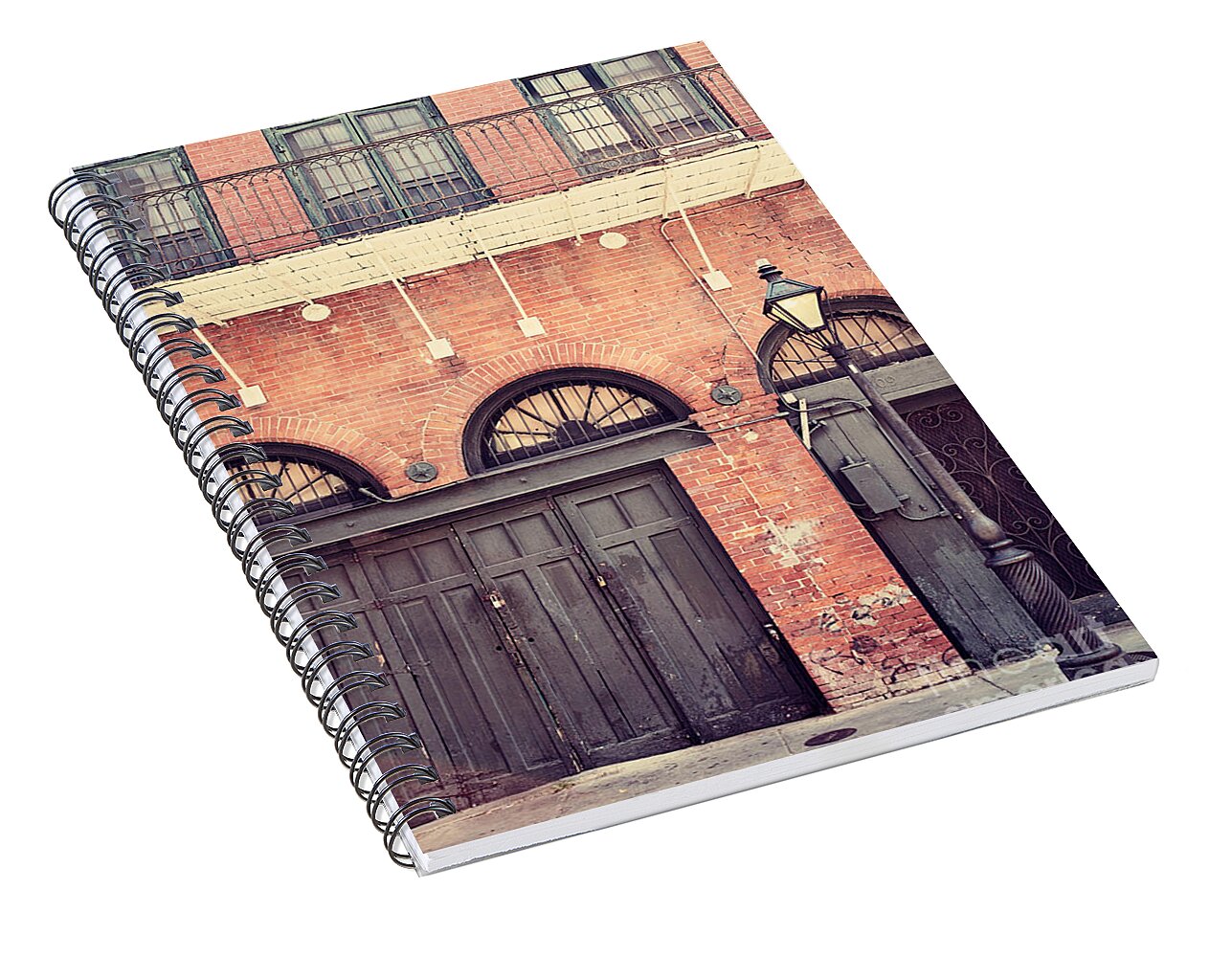 Black Doors - Spiral Notebook