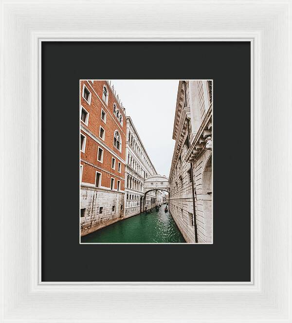 Venice Italy Photograpy | Bridge of Sighs | Framed Print