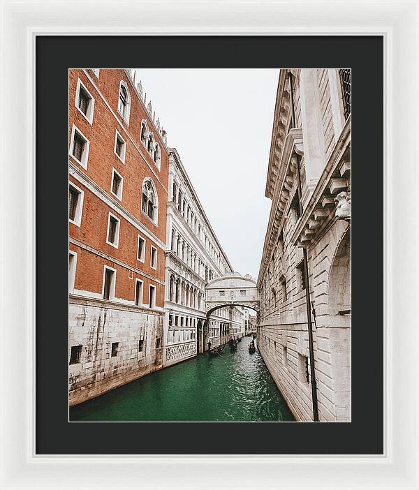 Venice Italy Photograpy | Bridge of Sighs | Framed Print